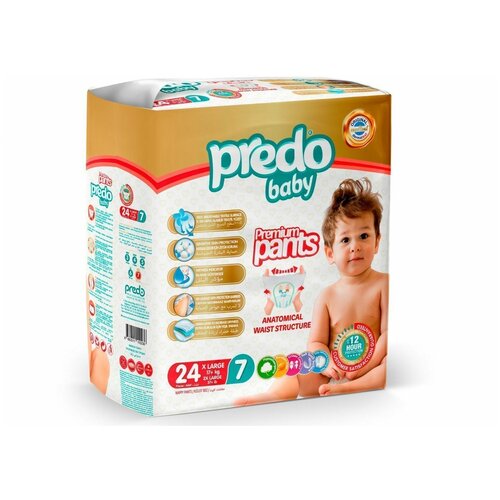 фото Predo baby трусики 7 (17+ кг) 24 шт.