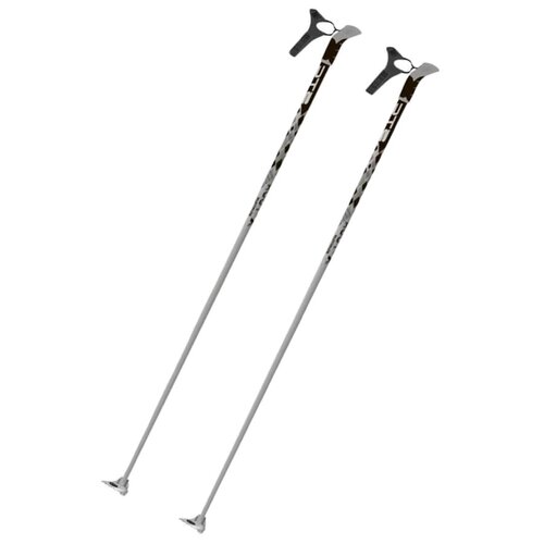 фото Лыжные палки stc x-tour, 120 см, серый