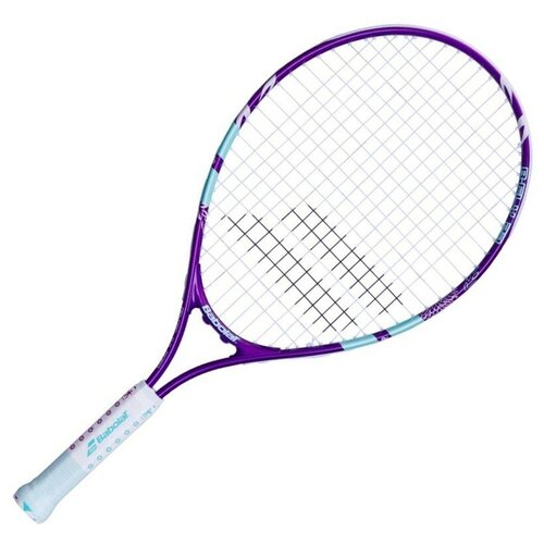 фото Ракетка для большого тенниса babolat b'fly 23 gr000, 140244, детская, 7-9 лет, фиолет-бирюзовый