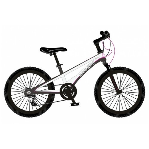 фото Детский велосипед maxiscoo supreme 20" (2021)(белый-жемчуг)