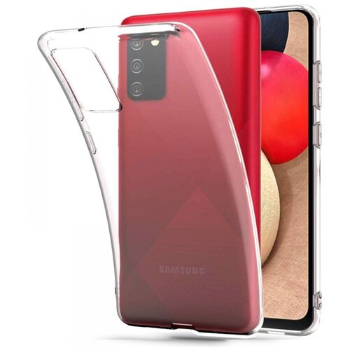 фото Чехол для samsung galaxy a02s прозрачный oem