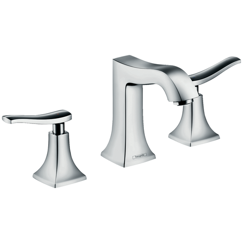 фото Смеситель для раковины (умывальника) hansgrohe metris classic 31073000 двухрычажный встраиваемый