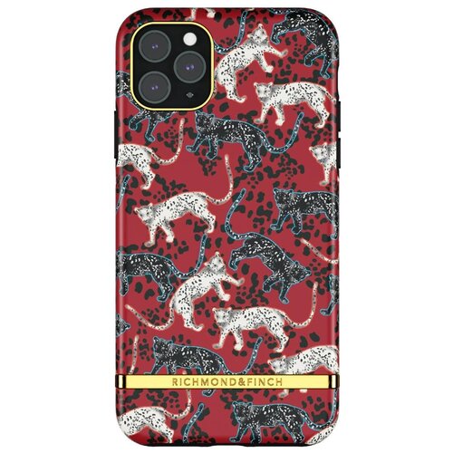 фото Чехол richmond & finch fw20 (r42977) для iphone 12/12 pro (samba red leopard)