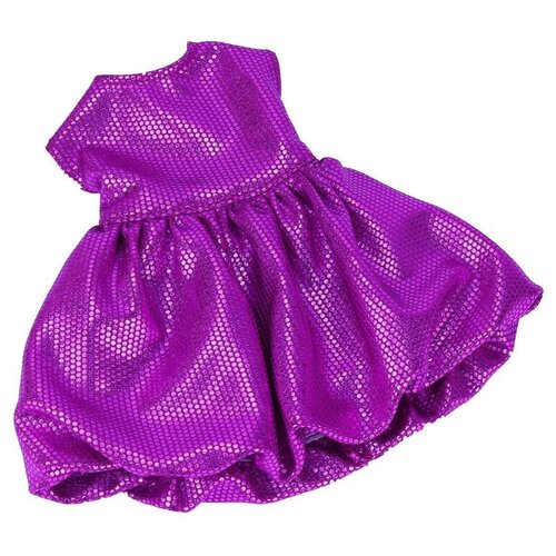 фото Весна платье яркий праздник для куклы эля фиолетовый