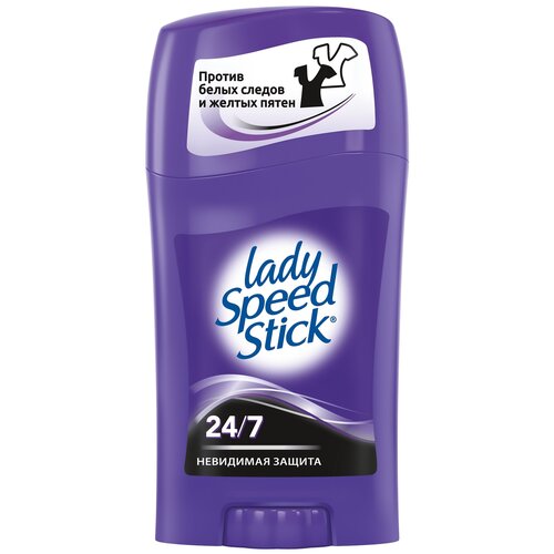 фото Lady speed stick дезодорант-антиперспирант, стик, 24/7 невидимая защита, 45 г