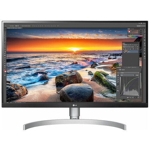 фото Монитор lg 27ul850-w 27", черный/серебристый