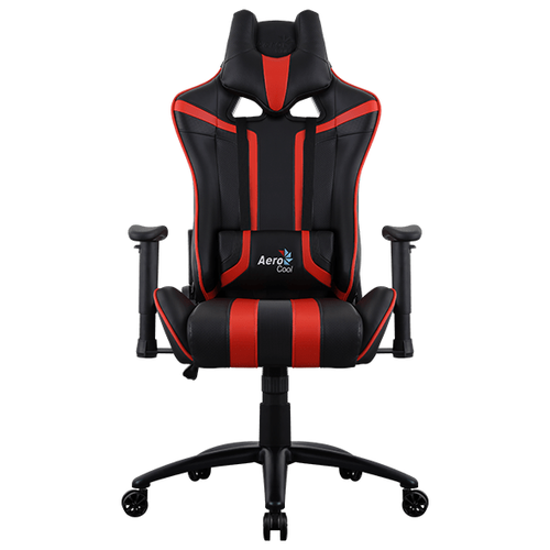 фото Компьютерное игровое кресло aerocool ac120 air black red