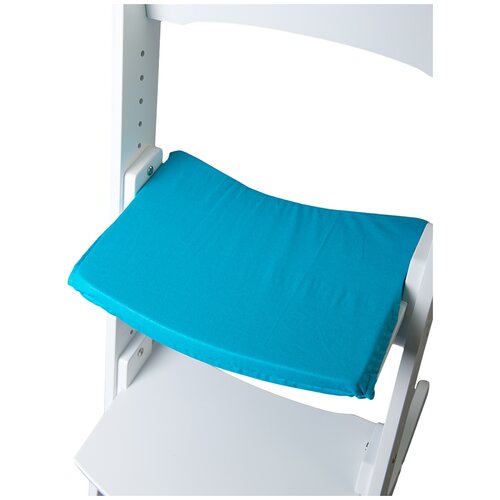 фото Мягкая подушка для растущего стула alpika-brand eco materials сlassic, бирюзовая