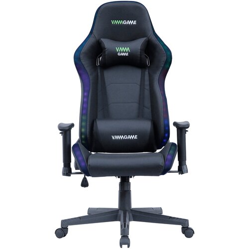фото Компьютерное кресло vmm gaming astral rgb игровое, обивка: искусственная кожа, цвет: угольно-черный