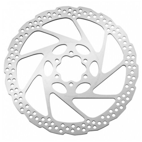 фото Тормозной диск shimano, rt56, 180мм, 6- болт, только для пласт колод