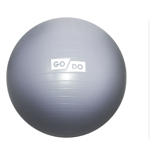 фото Мяч для фитнеса 'anti-burst gym ball' матовый. диаметр: 85 см: fb-85-1250г (серебро) sprinter