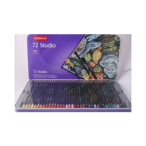 фото Derwent набор цветных карандашей studio 72 цв32201 1 шт.
