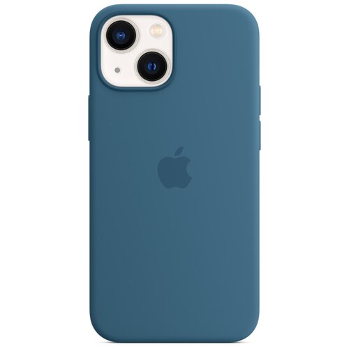 фото Чехол-накладка apple magsafe силиконовый для iphone 13 mini полярная лазурь