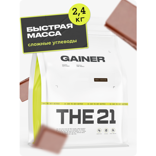 фото Гейнер "the21" со вкусом шоколада, 2,4кг protein store