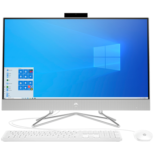 фото Hp моноблок 21.5" hp 22-df0045ur 1920 x 1080 amd ryzen-3 3250u 4gb 128 gb amd radeon hd windows 10 home белый 14p74ea (14p74ea)