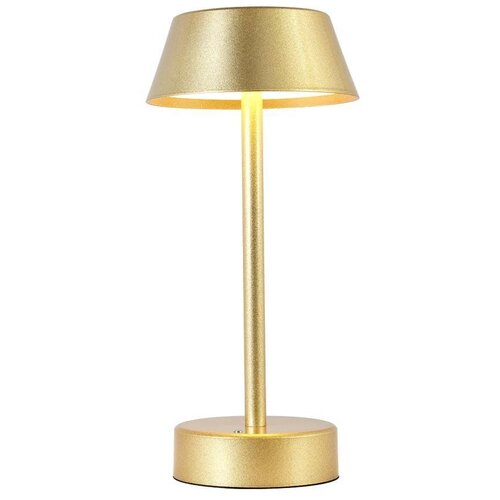 фото Настольная лампа crystal lux santa lg1 gold