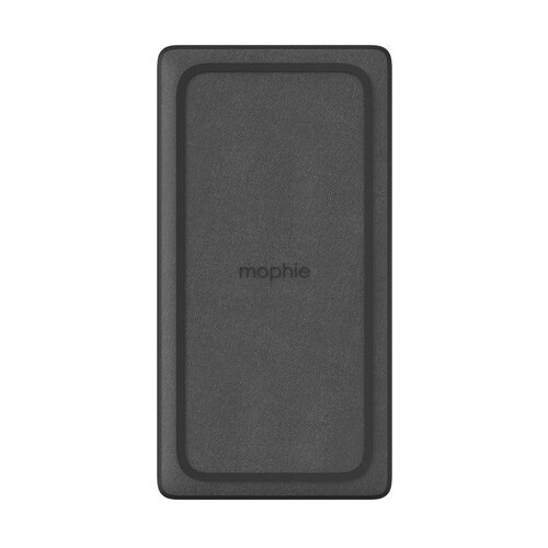 фото Внешний портативный аккумулятор mophie universal battery powerstation wireless pd xl 10 k. поддерживает функцию беспроводной зарядки qi. емкость аккумулятора: 10000 мач. порты: usb type-c, usb-a. цвет: черный.mophie universal battery powerstation wireless with pd xl 10k - black