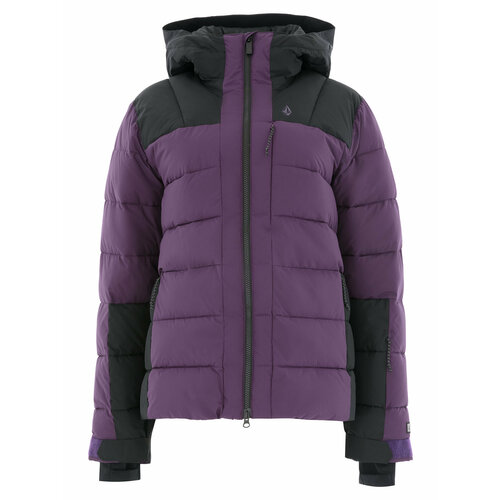 фото Куртка volcom, размер l, черный, фиолетовый