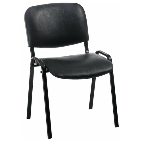 фото Офисный стул фабрикант изо black, обивка: искусственная кожа, цвет: черный