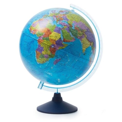 фото "globen интерактивный глобус земли политический, с подсветкой от батареек, 32 см., vr-очки в комплекте."