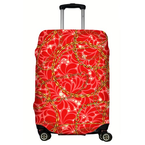 фото Чехол для чемодана "red chains". размер m. lejoy