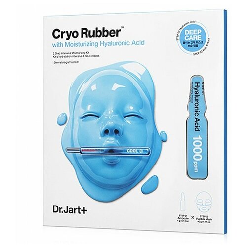 фото Dr.jart+ cryo rubber with moisturizing hyaluronic acid альгинатная маска с гиалуроновой кислотой, 44 г