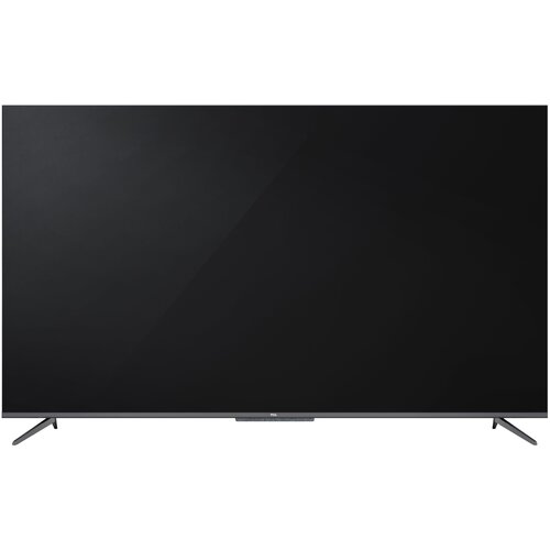 фото 75" телевизор tcl 75p717 led, hdr (2020), черный/серый