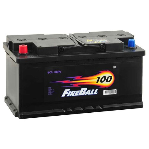 фото Fire ball аккумулятор fire ball 100 ач 810а п/п 600119020