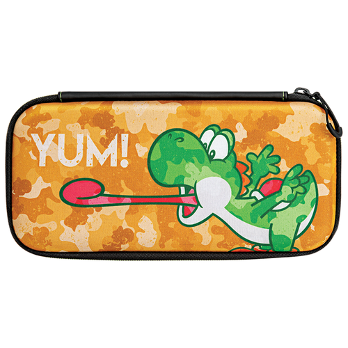 фото Pdp защитный чехол slim travel case yoshi camo edition для консоли nintendo switch (500-108) оранжевый