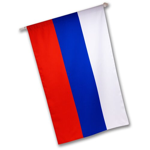 фото Настенный флагшток из металла 125 см флаг.ру