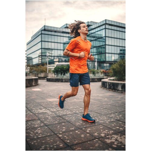 фото Кроссовки для бега мужские run support темно-синие, размер: 43, цвет: китово-серый kalenji х декатлон decathlon