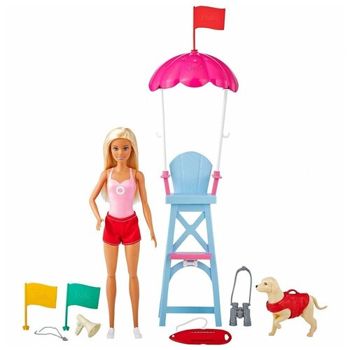 фото Barbie игровой набор barbie пляжный спасатель, gtx69