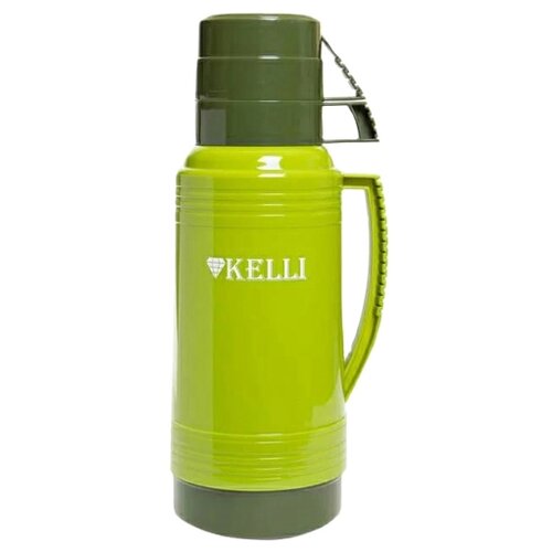фото Классический термос kelli kl-0945, 1 л синий