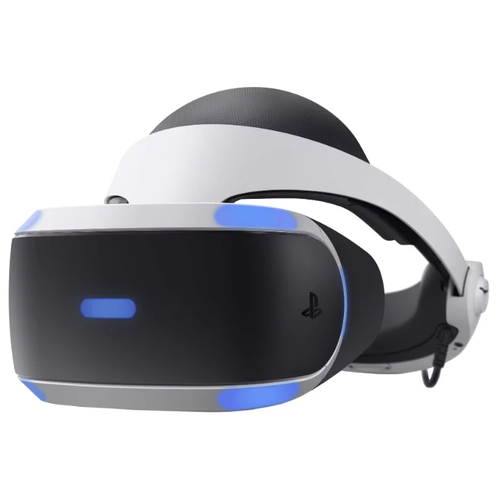 фото Шлем виртуальной реальности sony playstation vr mega pack bundle, черно-белый