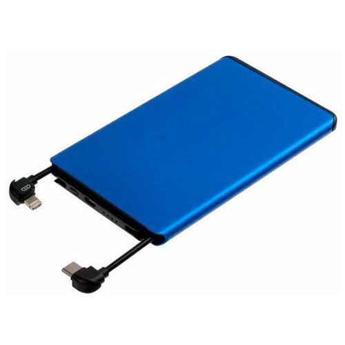фото Внешний аккумулятор molti double reel 5000mah blue 20200.40