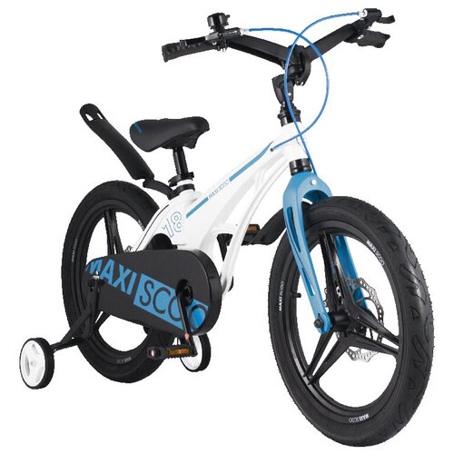фото Велосипед 2- х колесный детский "cosmic" (2021), делюкс, 18", белый жемчуг maxiscoo msc- c1809d