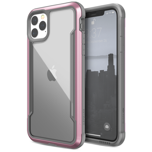 фото Чехол x-doria defense shield для iphone 11 pro max розовое золото