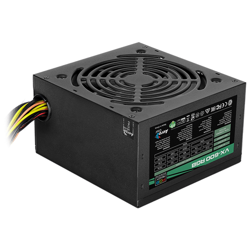 фото Блок питания aerocool retail vx-600 600w rgb