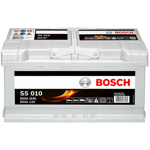 фото Автомобильный аккумулятор bosch s5 010 (0 092 s50 100)