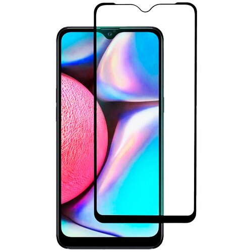 фото Защитное стекло для телефона samsung galaxy a10, galaxy a10s и galaxy m10 / полноэкранное стекло для смартфона самсунг галакси а10, галакси а10 эс и галакси м10 с олеофобным покрытием и черной рамкой / полная проклейка экрана / премиум качество / защита от падений (черный) сoteetci