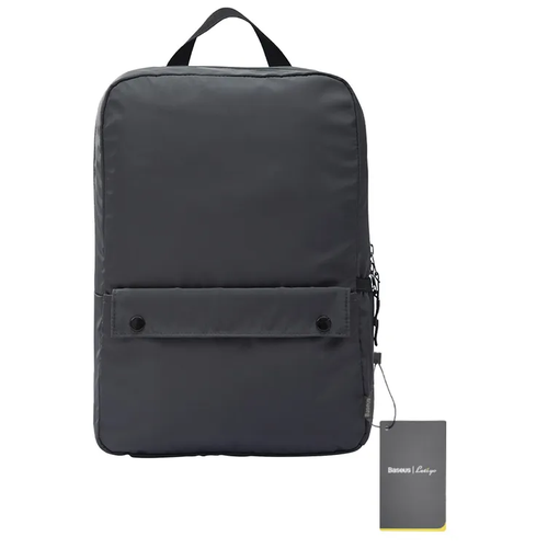 фото Рюкзак для ноутбука baseus basics series 13" computer backpack темно-серый (lbjn-e0g)