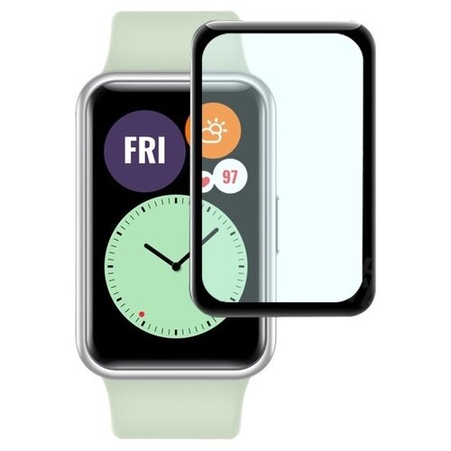 фото Гидрогелевая защитная пленка для экрана смарт-часов huawei watch fit sellerweb