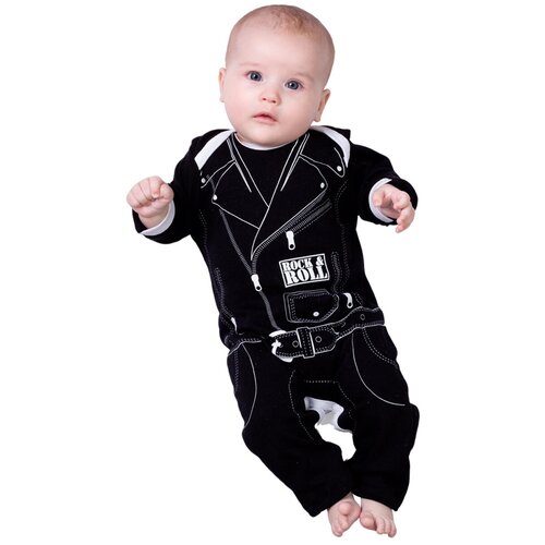 фото Комбинезон amarobaby, размер 56, черный