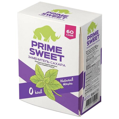 фото Prime kraft сахарозаменитель prime sweet саше порошок 60 г 1 шт. 60 шт.