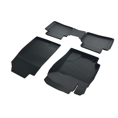 фото Коврики резиновые в салон 3d premium для kia rio iv (2017-) srtk