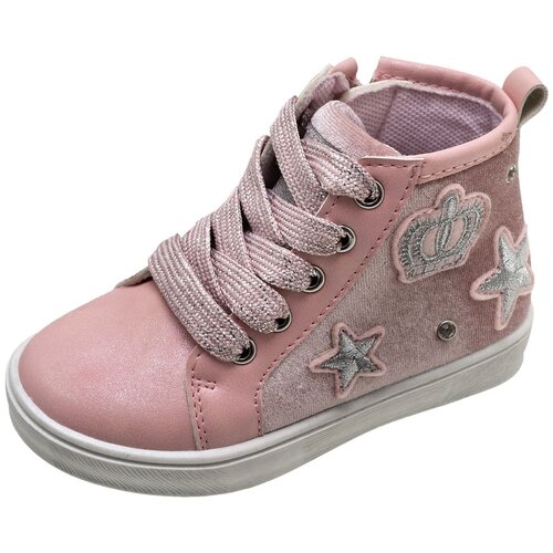 фото Ботинки chicco filu, для девочек, размер 240, цвет розовый