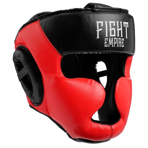 фото Шлем боксерский, соревновательный, размер l, цвет красный 4154012 fight empire