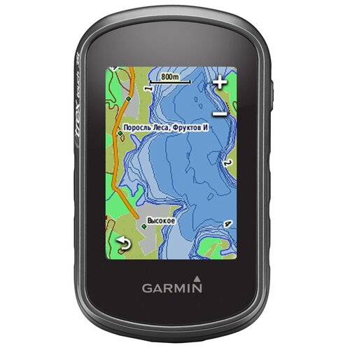 фото Туристический gps навигатор garmin etrex touch 35 с предустановленной картой дороги россии. рф. топо