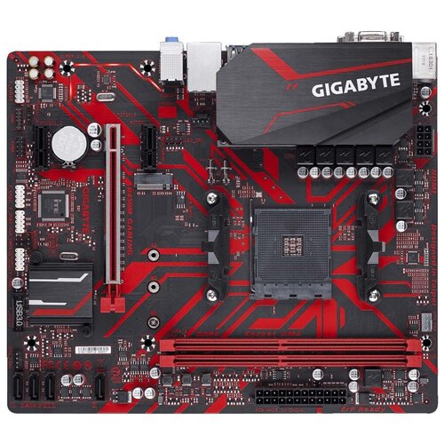 фото Материнская плата gigabyte b450m gaming