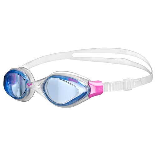 фото Очки для плавания arena fluid woman, blue-clear-fuchsia